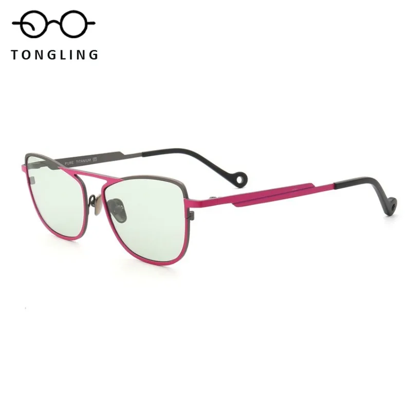 2026 High-Quality Men Handcrafted Pure Titanium Sunglasses Retro Women Fashion Color-Blocking Cat-Eye Personality Eyeglass Frame
2026 High-Quality Men Handcrafted Pure Titanium Sunglasses Retro Women Fashion Color-Blocking Cat-Eye Personality Eyeglass Frame