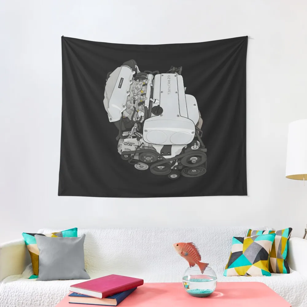 4AGE silvertop twincam 20v engine sticker(AE86) Classic Tapestry Christmas Decoration For Bedroom On The Wall Tapestry
4AGE silvertop twincam 20v engine sticker(AE86) Classic Tapestry Christmas Decoration For Bedroom On The Wall Tapestry