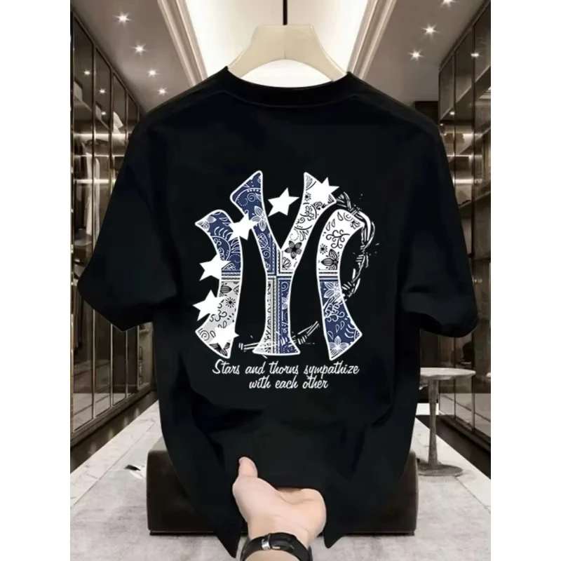 Новинка 2025, сексуальная женская футболка с коротким рукавом и принтом, уличные хлопковые повседневные топы высокого качества Y2k
Новинка 2025, сексуальная женская футболка с коротким рукавом и принтом, уличные хлопковые повседневные топы высокого качества Y2k