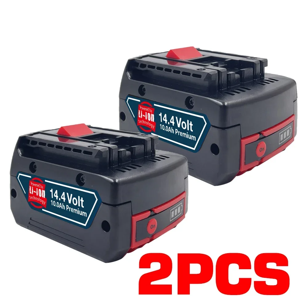 10000mah Battery for Bosch 14.4V Power Tool Replacement Lithium-Ion 10Ah Rechargeable Battery for GBH GDR GSR1080 DDS180 BAT614G
10000mah Battery for Bosch 14.4V Power Tool Replacement Lithium-Ion 10Ah Rechargeable Battery for GBH GDR GSR1080 DDS180 BAT614G