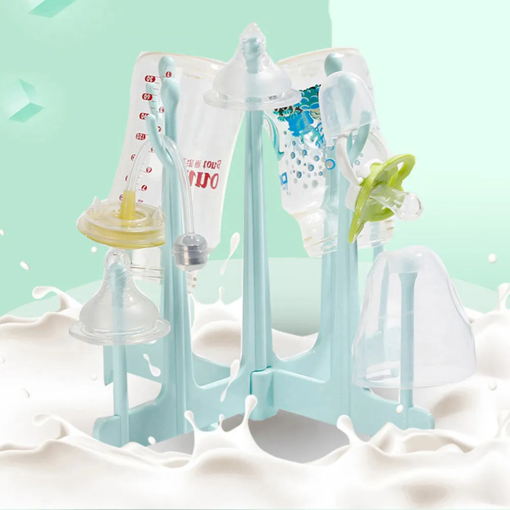 1Pcs Detachable Baby Bottle Drying Rack Foldable Portable Milk Bottle Stand Storage Organizer for Toddler Sippy Cups Sky Blue
1Pcs Detachable Baby Bottle Drying Rack Foldable Portable Milk Bottle Stand Storage Organizer for Toddler Sippy Cups Sky Blue