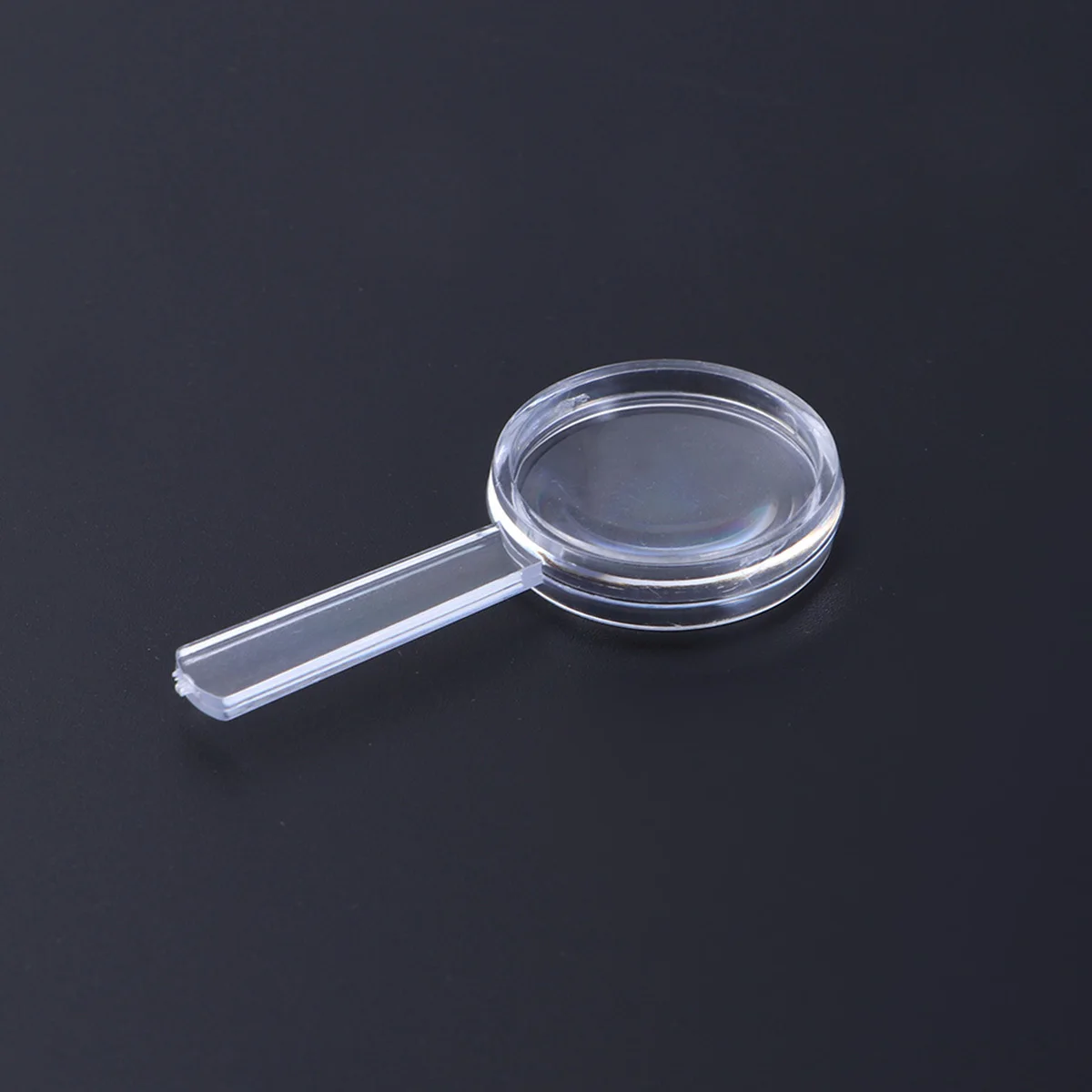 10Pcs Mini Magnifying Glass 5X Plastic Handheld Magnifier for Reading Jewelry Stamps Coins Inspection Kids Science Exploration