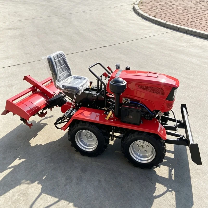 Customized Dual CE/EMC Certified Four-wheel Farm Tilling Equipment, New All-terrain Cultivator & Rotary Tiller
Customized Dual CE/EMC Certified Four-wheel Farm Tilling Equipment, New All-terrain Cultivator & Rotary Tiller