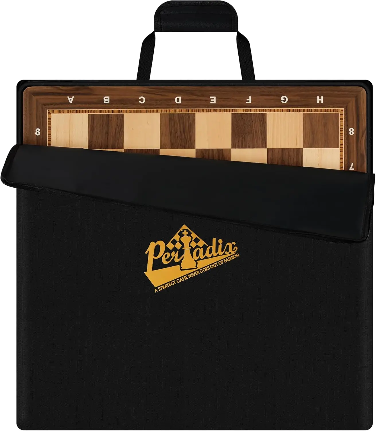 Wooden Chess Board 18.89" Tournament Chessboard with Storage Bag, Walnut & Maple Inlaid, Classic Board Game for Adults & Kids, Gift Package
Wooden Chess Board 18.89" Tournament Chessboard with Storage Bag, Walnut & Maple Inlaid, Classic Board Game for Adults & Kids, Gift Package