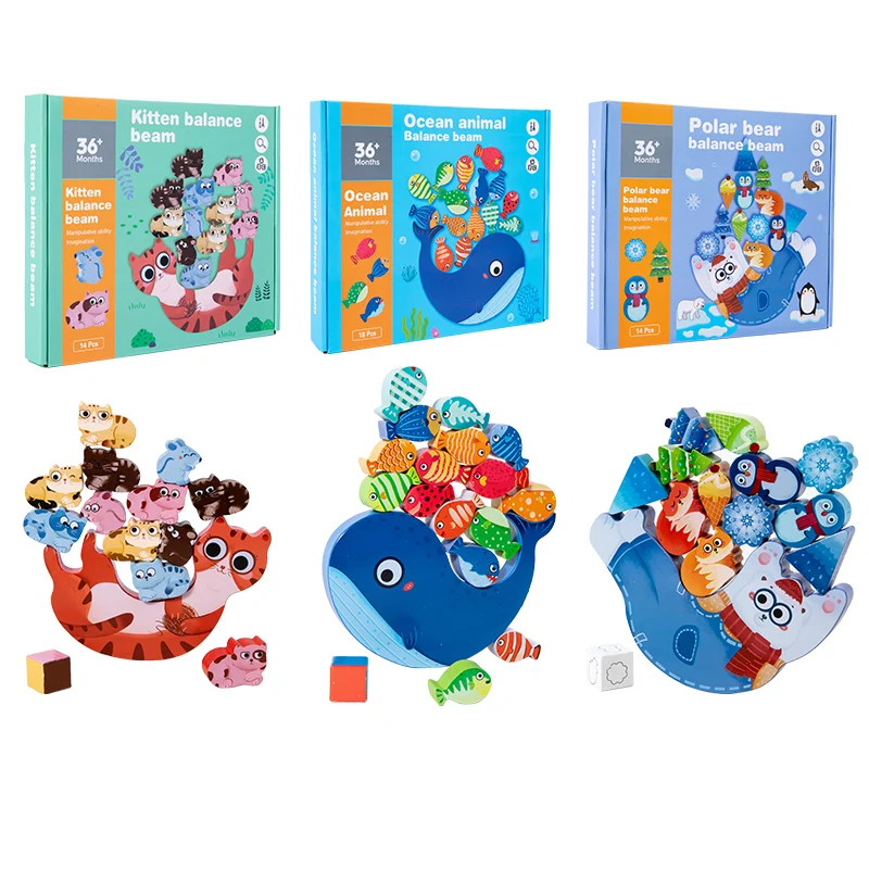 Kids Wooden Animal Balance Toy Building Blocks Early Educational Wooden Stacking For Toddler Christmas gift
Kids Wooden Animal Balance Toy Building Blocks Early Educational Wooden Stacking For Toddler Christmas gift