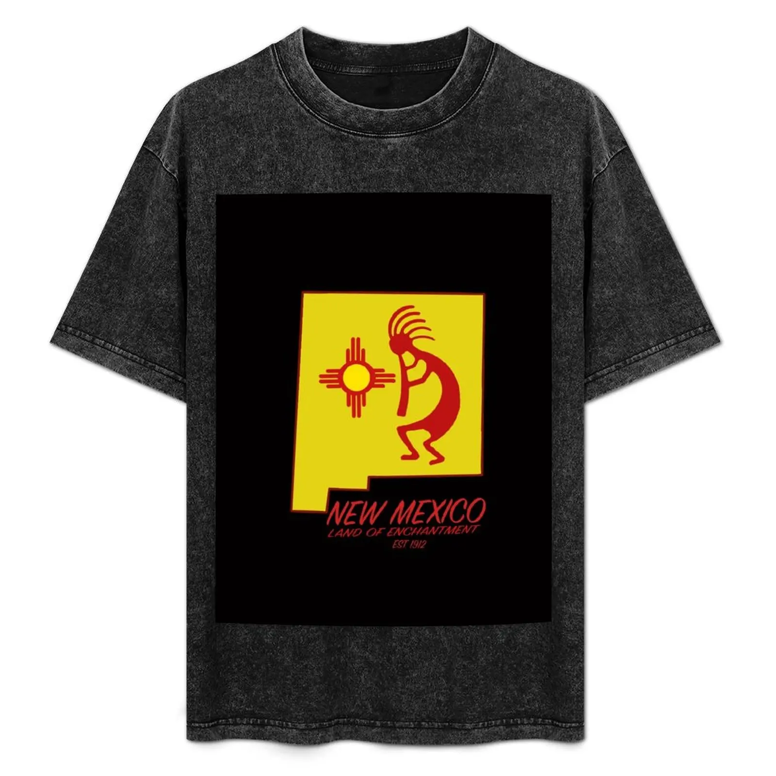 New Mexico Land of Enchantment Kokopelli Zia Symbol T-Shirt Fitness Quick Dry Short Sleeve Top
New Mexico Land of Enchantment Kokopelli Zia Symbol T-Shirt Fitness Quick Dry Short Sleeve Top
