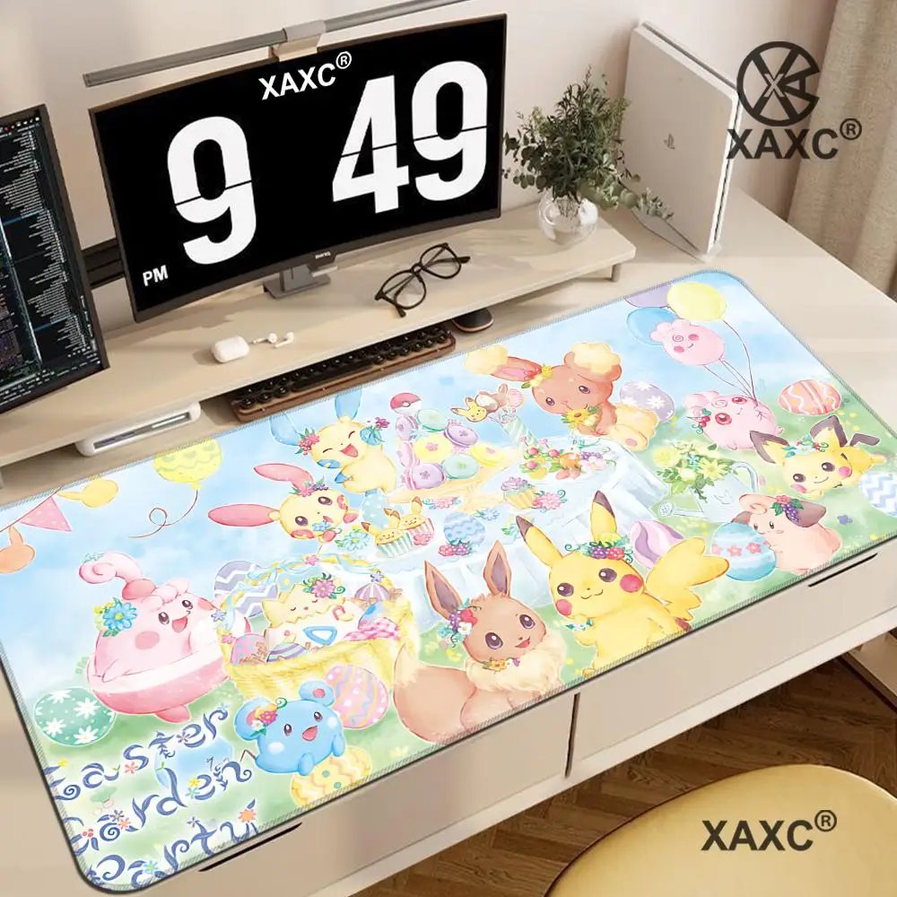 Cute Pokemon Kawaii Mouse Pad Anime Gaming Computer Mausepad 1000x500mm Desk Mat Table Pads Mousepad PC Accessories Keyboard Pad
Cute Pokemon Kawaii Mouse Pad Anime Gaming Computer Mausepad 1000x500mm Desk Mat Table Pads Mousepad PC Accessories Keyboard Pad