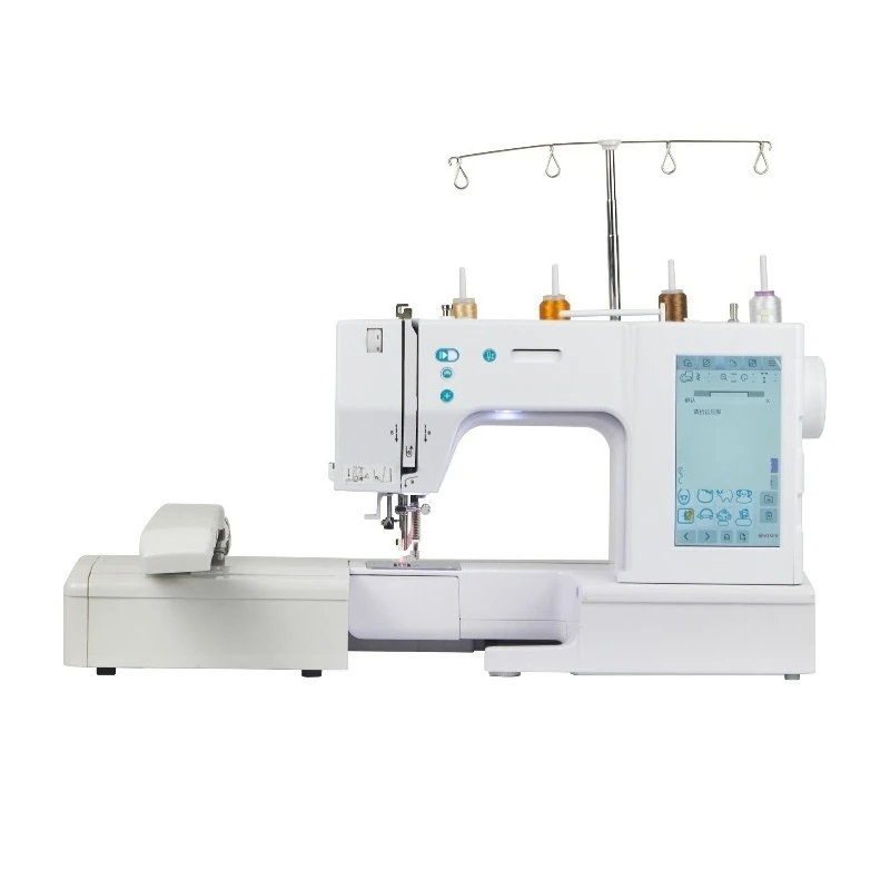 Household automatic computerized embroidery machine, embroidery machine, large color screen clothing embroidery equipment
Household automatic computerized embroidery machine, embroidery machine, large color screen clothing embroidery equipment