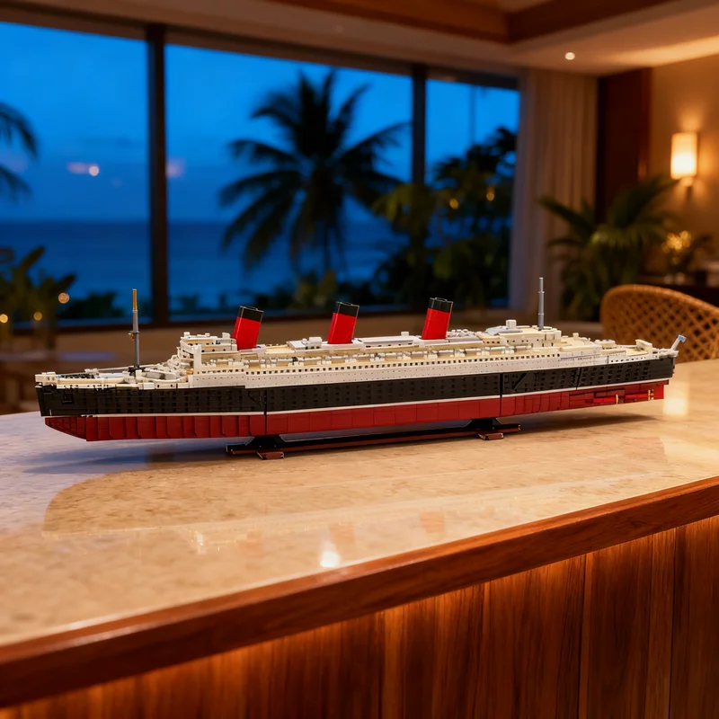 5245 деталей MOC Queen Mary Building Only Creator Expert Model Blocks Toy Gift Creative Display Collectible Desk Premium Adult Kids
5245 деталей MOC Queen Mary Building Only Creator Expert Model Blocks Toy Gift Creative Display Collectible Desk Premium Adult Kids