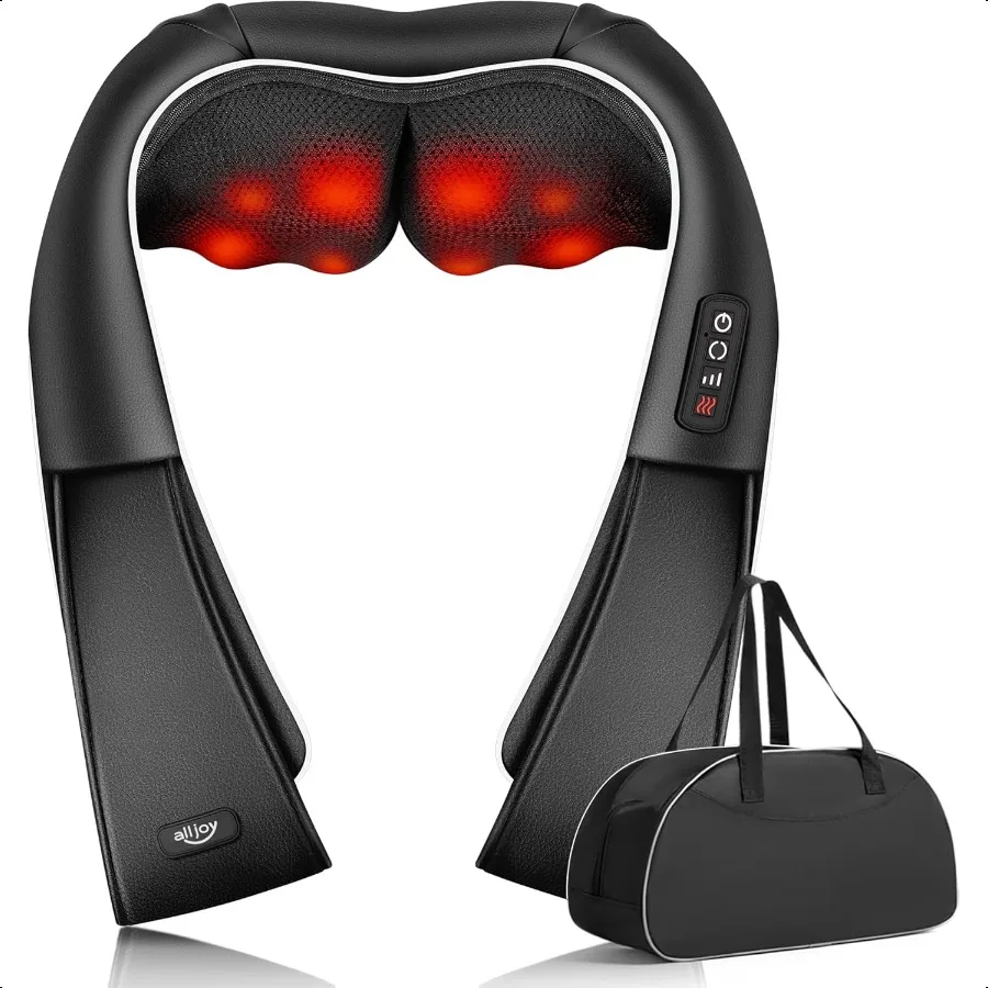 Back and Neck Massager for Pain Relief Deep Tissue with Heat 3D Kneading Shiatsu Neck and Back Massager for Shoulder Full Body
Back and Neck Massager for Pain Relief Deep Tissue with Heat 3D Kneading Shiatsu Neck and Back Massager for Shoulder Full Body