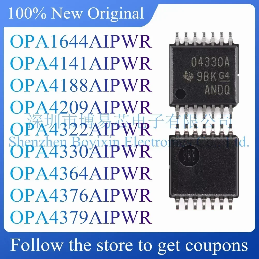 OPA1644AIPWR OPA4141AIPWR OPA4188AIPWR OPA4209AIPWR OPA4322AIPWR OPA4330AIPWR OPA4364AIPWR OPA4376AIPWR Evaluation Board
OPA1644AIPWR OPA4141AIPWR OPA4188AIPWR OPA4209AIPWR OPA4322AIPWR OPA4330AIPWR OPA4364AIPWR OPA4376AIPWR Evaluation Board