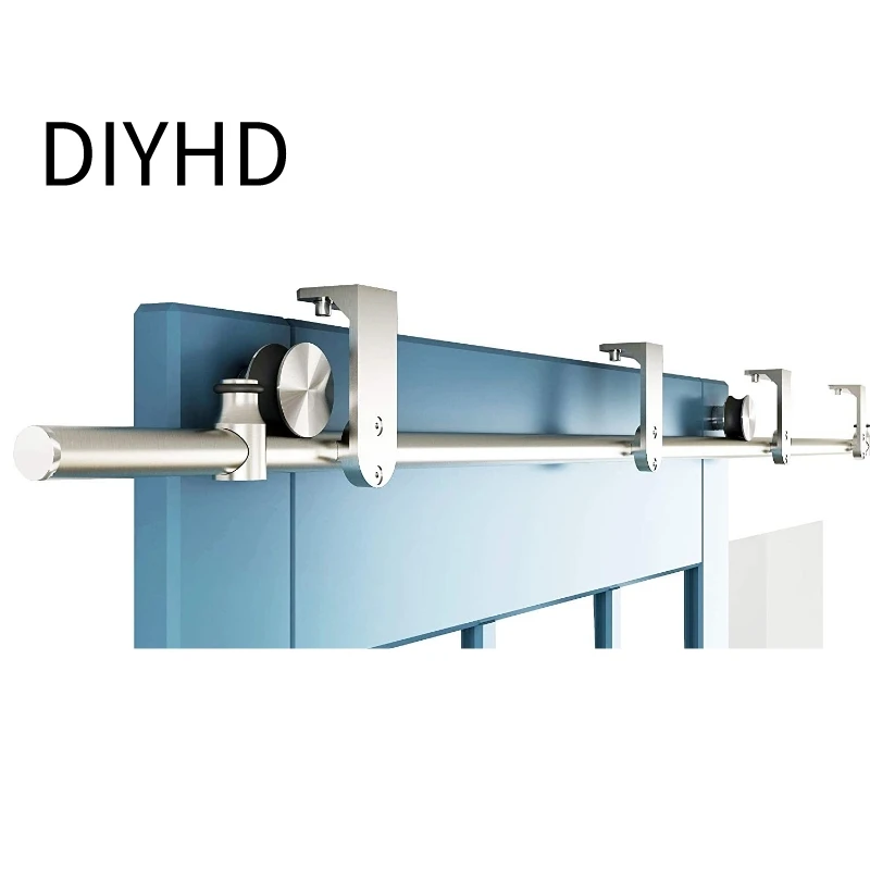 DIYHD 5FT, потолочное крепление, плоский ролик, одинарный дверной комплект, прочная дорожка из нержавеющей стали
DIYHD 5FT, потолочное крепление, плоский ролик, одинарный дверной комплект, прочная дорожка из нержавеющей стали