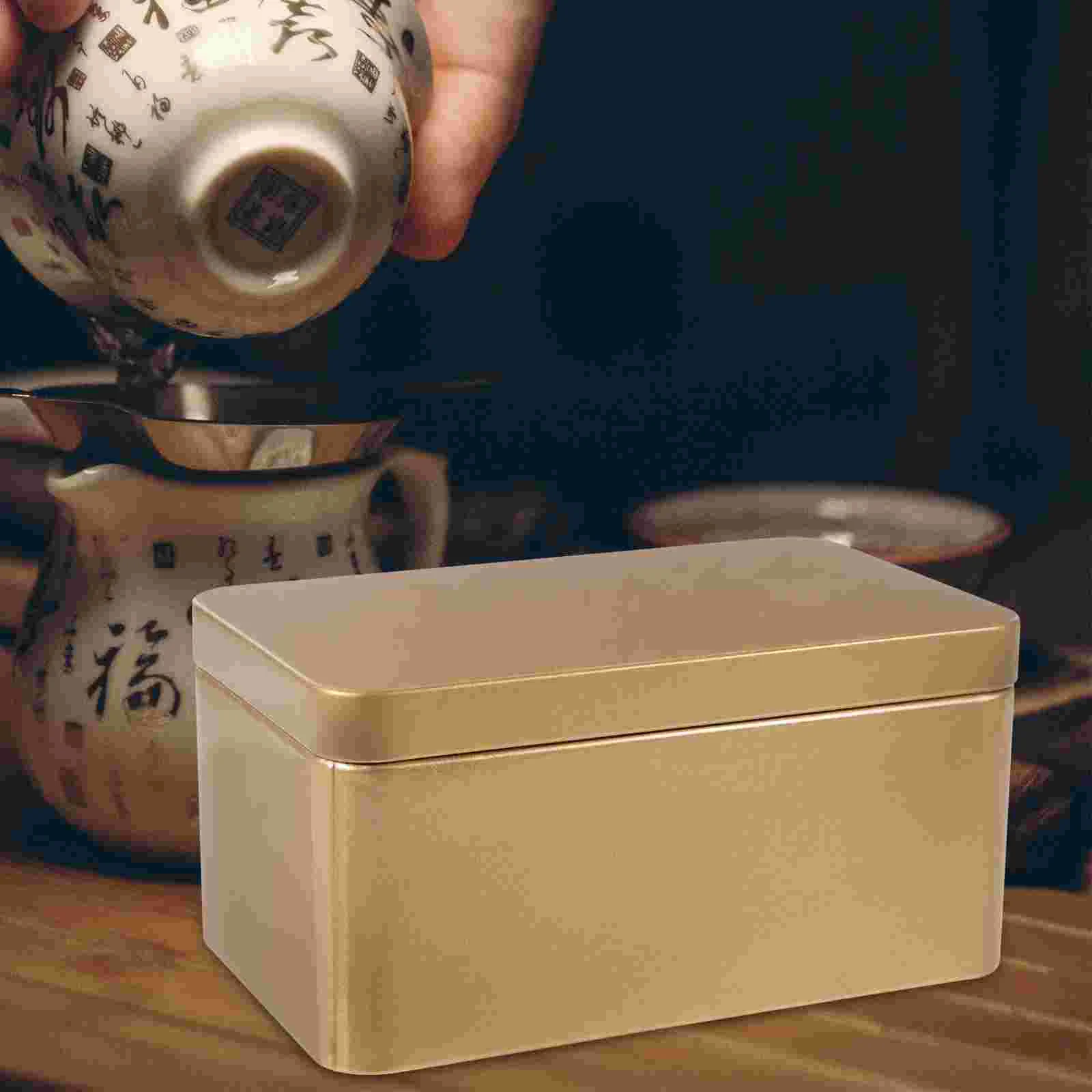 Candy Tea Storage Iron Box Man Sugar Container with Lid Bins Red Cookie Tin Leaf
Candy Tea Storage Iron Box Man Sugar Container with Lid Bins Red Cookie Tin Leaf