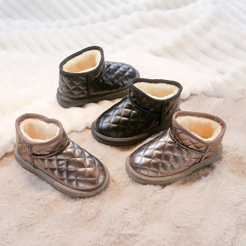 2026 Winter Fashion Casual Shoes Baby Girls Snow Boots Kids Shoes Thick Plush Boys Waterproof Anti Slip Outdoor Kids Boots
2026 Winter Fashion Casual Shoes Baby Girls Snow Boots Kids Shoes Thick Plush Boys Waterproof Anti Slip Outdoor Kids Boots