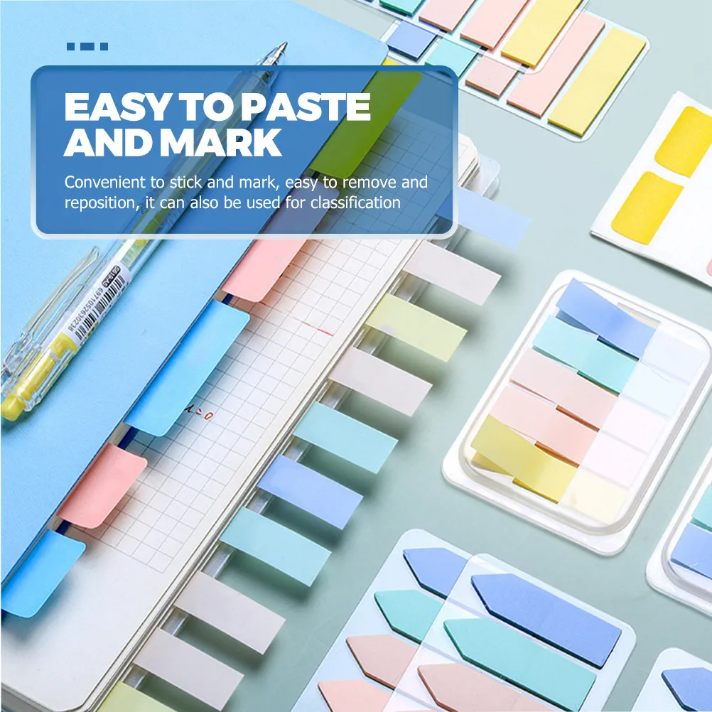 700Pcs Multi-Color Sticky Index Tabs Book Markers Reusable Page Flags for Indexing Annotation Study Work Office Supplies
700Pcs Multi-Color Sticky Index Tabs Book Markers Reusable Page Flags for Indexing Annotation Study Work Office Supplies
