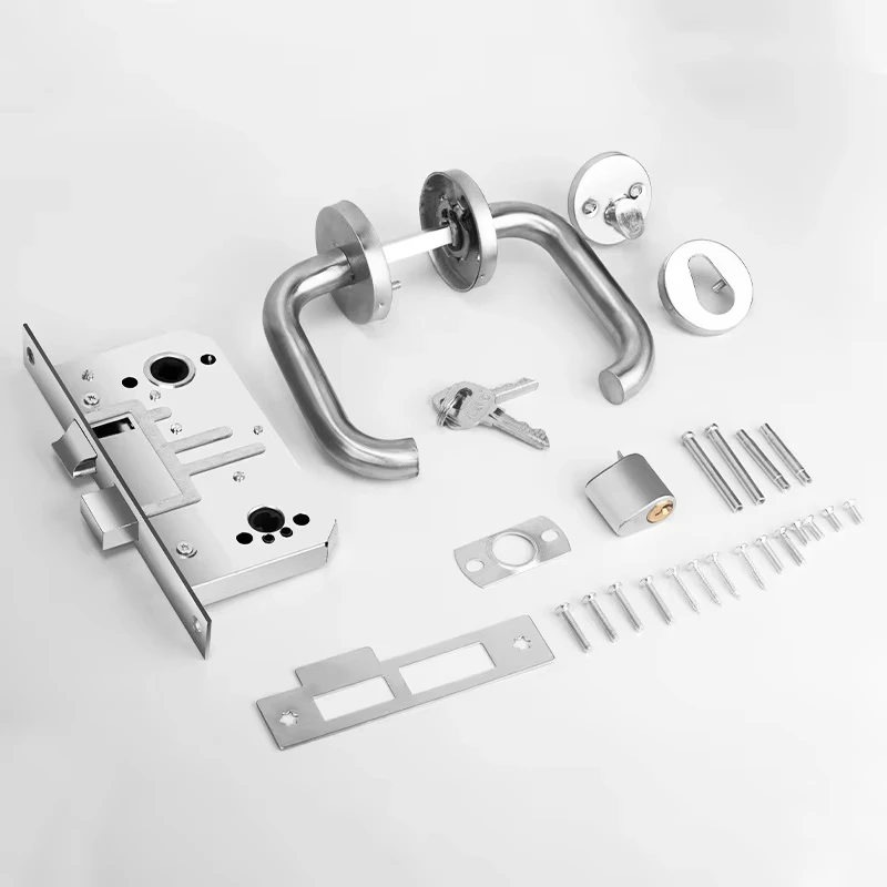 Fire Resistant Door Lock Universal Stainless Steel Safety Escape Lock Set for Fire Channel Sliding Door
Fire Resistant Door Lock Universal Stainless Steel Safety Escape Lock Set for Fire Channel Sliding Door