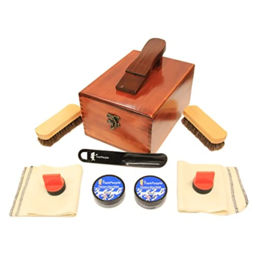 Shoe Polish Leather Care Valet Shoe Shine Kit 1 Kit
Shoe Polish Leather Care Valet Shoe Shine Kit 1 Kit