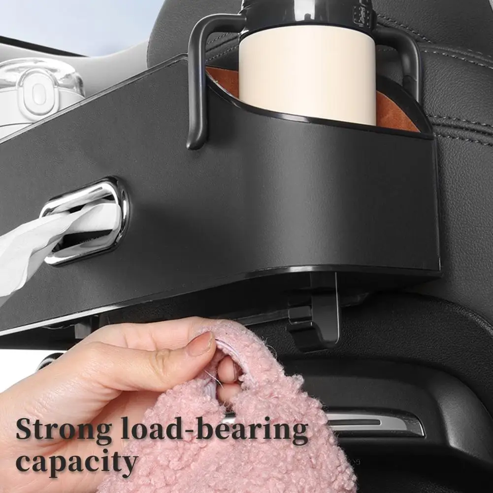 Car Headrest Organizer Wear Resistant Cup Holder Strong Load Bearing Auto Back Seat Organizer Car Supplies
Car Headrest Organizer Wear Resistant Cup Holder Strong Load Bearing Auto Back Seat Organizer Car Supplies