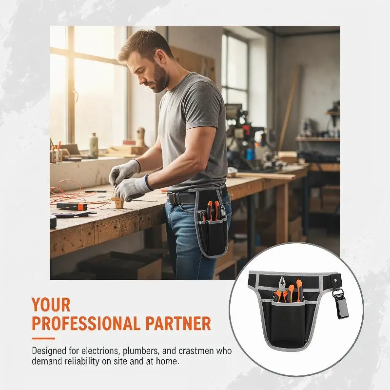 Multi-layer Storage Tool Waist Bag Wear-resistant Oxford for Gardening Tasks
Multi-layer Storage Tool Waist Bag Wear-resistant Oxford for Gardening Tasks