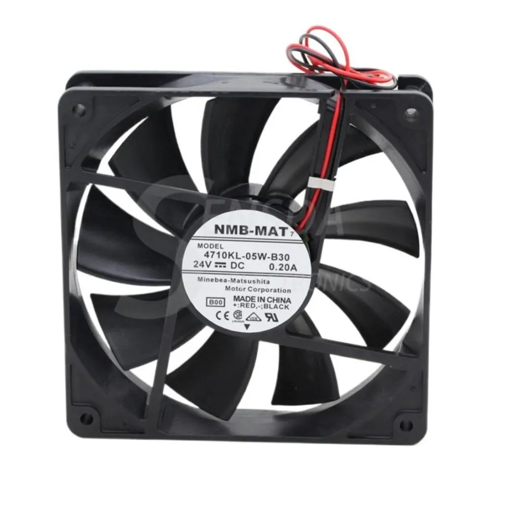 For NMB 4710KL-05W-B30 24V 0.20A 12Cm 120mm 12cm 12025 quiet silent server inverter Cooling fans
For NMB 4710KL-05W-B30 24V 0.20A 12Cm 120mm 12cm 12025 quiet silent server inverter Cooling fans