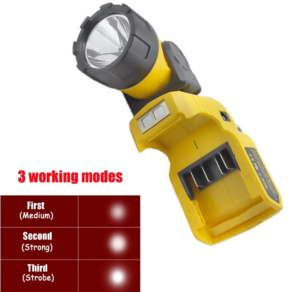 150*120*110mm Cordless LED Work Light 180 Degree Rotating Flashlight Portable Work Light 280 Lumens Brightness
150*120*110mm Cordless LED Work Light 180 Degree Rotating Flashlight Portable Work Light 280 Lumens Brightness