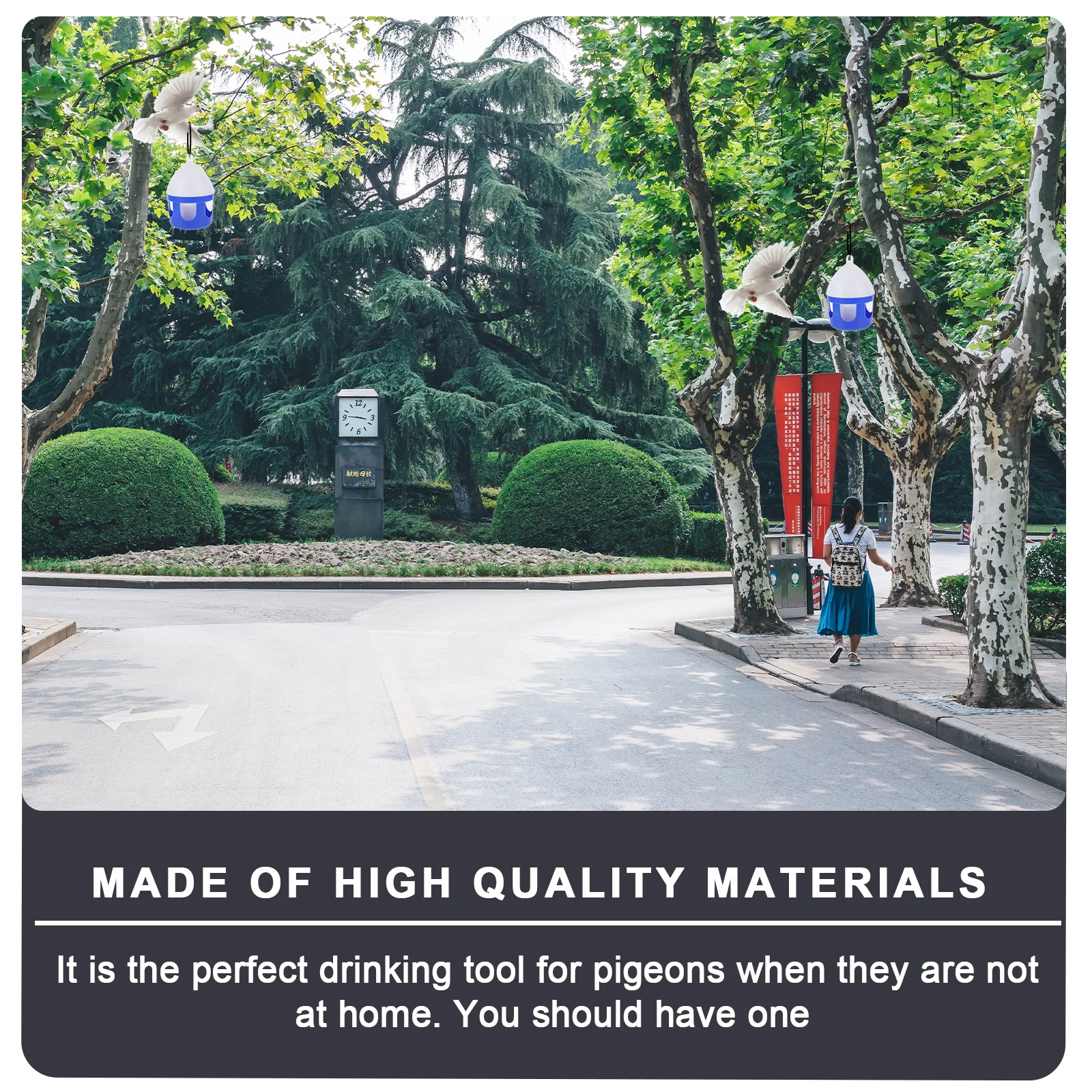 Pigeon Water Feeder Large Capacity Bird Drinking Bowl For Parrots Doves Detachable Sturdy Design Home Decoration Pet Bird Feeder
Pigeon Water Feeder Large Capacity Bird Drinking Bowl For Parrots Doves Detachable Sturdy Design Home Decoration Pet Bird Feeder