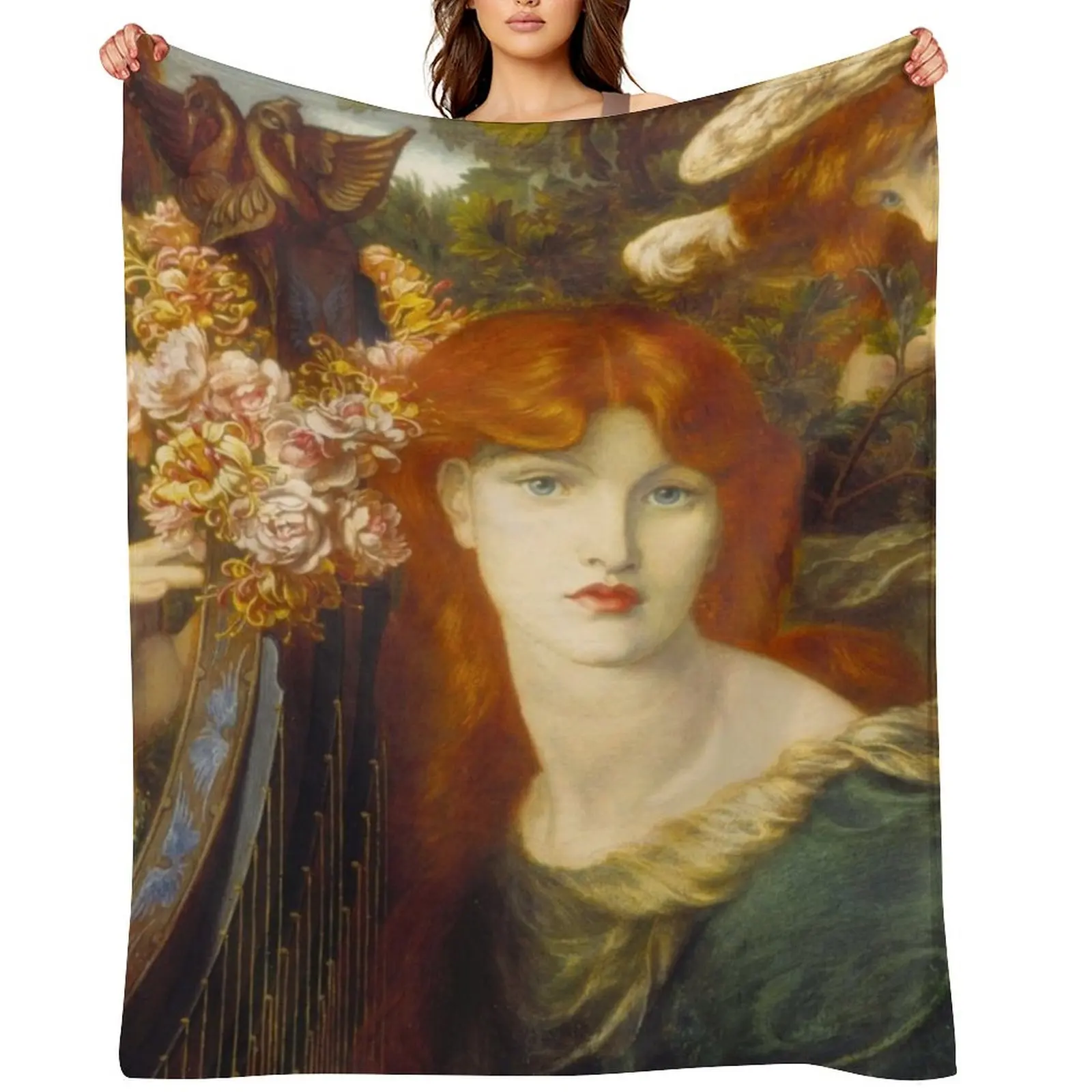 La Ghirlandata (1873) by Dante Gabriel Rossetti Throw Blanket Custom Personalized Gift Thins valentine gift ideas Blankets
La Ghirlandata (1873) by Dante Gabriel Rossetti Throw Blanket Custom Personalized Gift Thins valentine gift ideas Blankets