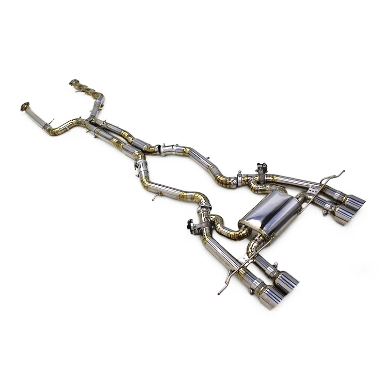 Titanium Exhaust Pipe System For BMW M2 G87 3.0T S55 2024 Titanium Exhaust With OPF Valvetronic Exhaust Pipes
Titanium Exhaust Pipe System For BMW M2 G87 3.0T S55 2024 Titanium Exhaust With OPF Valvetronic Exhaust Pipes