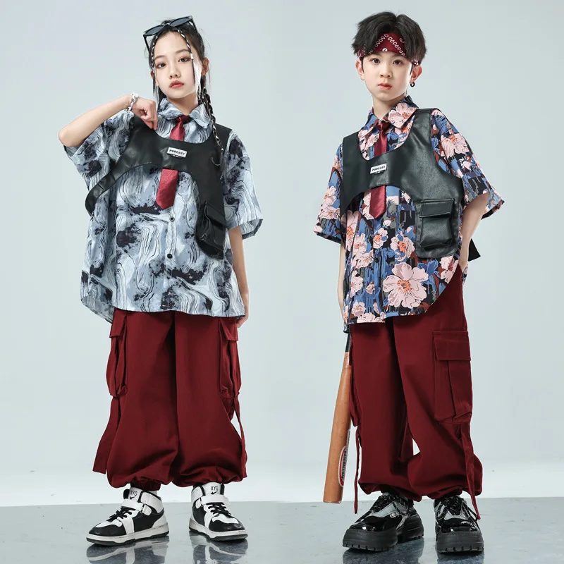 Children's street dance fashion suit hiphop Korean style retro shirt fashion set for boys performance suit for girls jazz dance
Children's street dance fashion suit hiphop Korean style retro shirt fashion set for boys performance suit for girls jazz dance