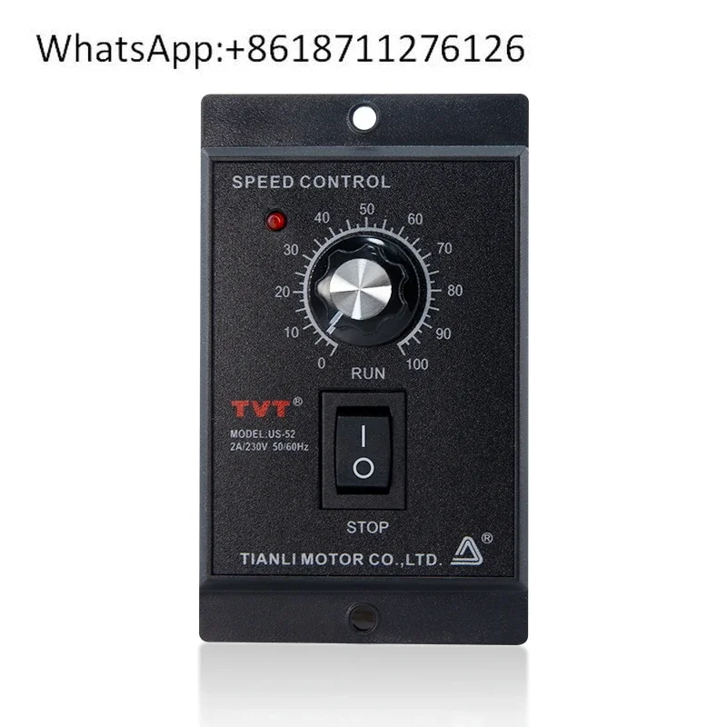 Small geared motor governor Tianli us52 adjustable 6-400w single-phase 220v AC motor
Small geared motor governor Tianli us52 adjustable 6-400w single-phase 220v AC motor