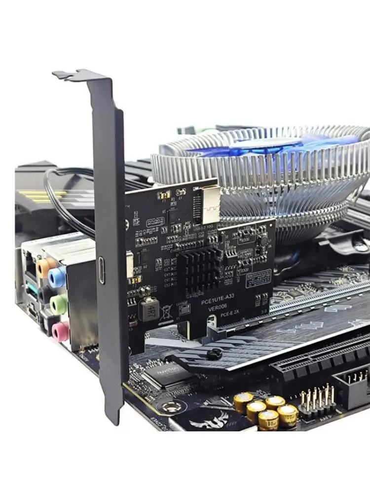 652F PCIE to USB3.2 Gen2 Type C Expansion Card for Highly Speed Data
652F PCIE to USB3.2 Gen2 Type C Expansion Card for Highly Speed Data