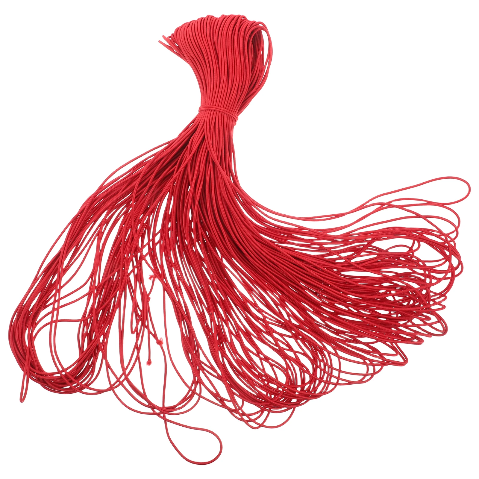 100M Red Elastic .5Mm Stretch Band For Diy Crafts Mask Making Sewing Ribbon String Round Cord Accessories Decor Band
100M Red Elastic .5Mm Stretch Band For Diy Crafts Mask Making Sewing Ribbon String Round Cord Accessories Decor Band