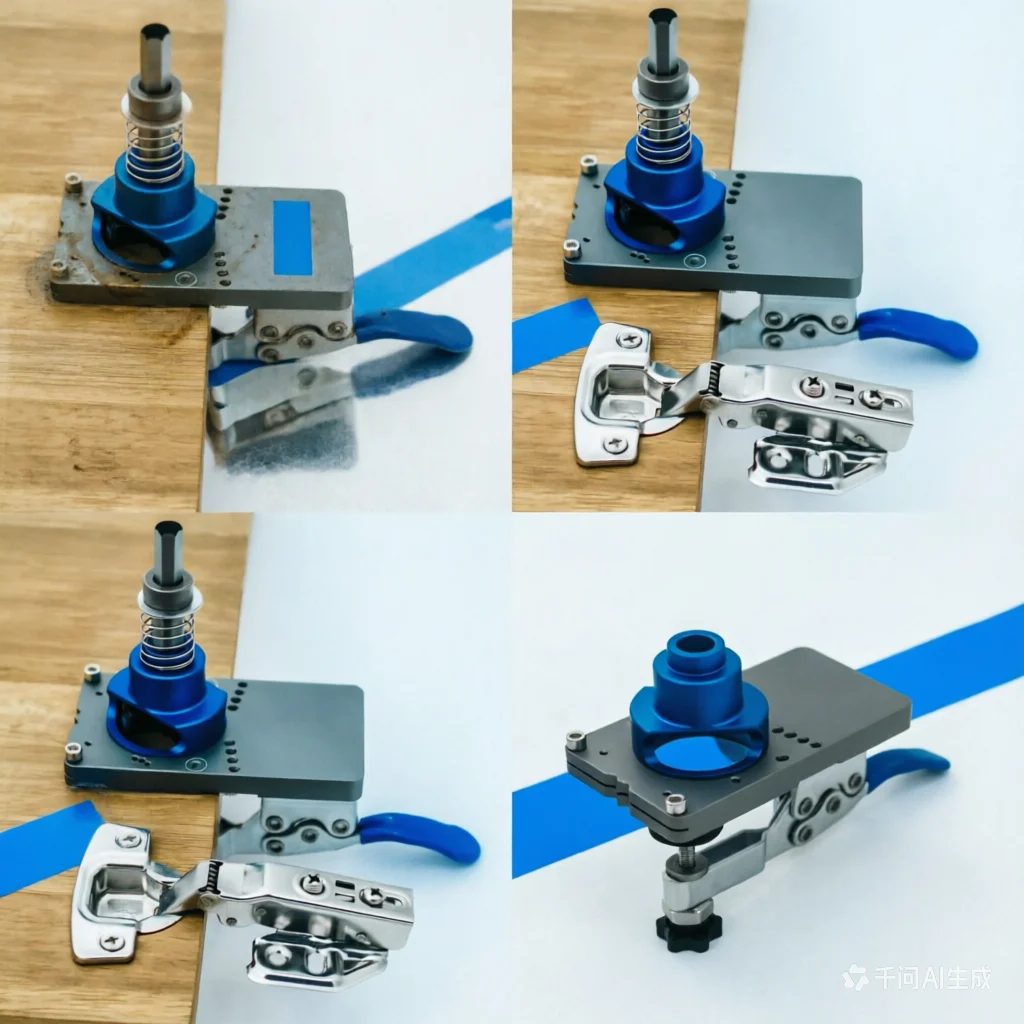 Carpentry Hole Drilling Guide Locator for 35mm Hinge Boring Jig with Fixture Aluminum Template Door Cabinet Hand Tool
Carpentry Hole Drilling Guide Locator for 35mm Hinge Boring Jig with Fixture Aluminum Template Door Cabinet Hand Tool