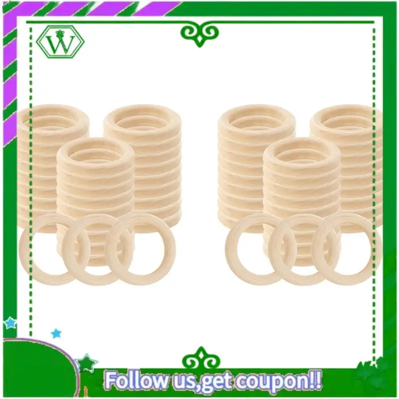 Latest-60 Pcs Natural Wood Rings 60Mm Unfinished Macrame Wooden Ring Wood Circles For DIY Craft Ring Pendant Jewelry Making
Latest-60 Pcs Natural Wood Rings 60Mm Unfinished Macrame Wooden Ring Wood Circles For DIY Craft Ring Pendant Jewelry Making