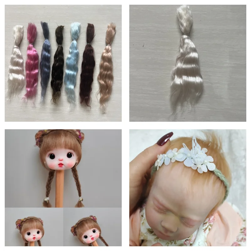 7 Newest Colors Reborn Baby Doll Pure Mohair Coffee Tea Color Dark Brown Colors Handrooted Doll Mohair Hair Wigs
7 Newest Colors Reborn Baby Doll Pure Mohair Coffee Tea Color Dark Brown Colors Handrooted Doll Mohair Hair Wigs