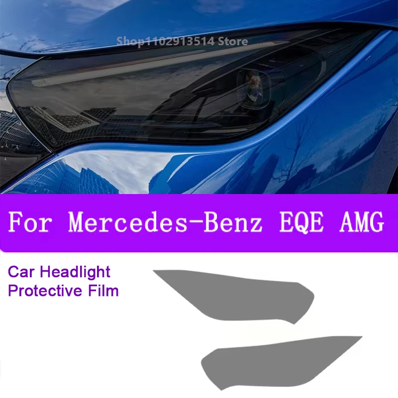 Car Headlight Protective Film For Mercedes-Benz EQE AMG 2022-2023 Headlamp Restoration Transparent Black TPU Sticker Accessories
Car Headlight Protective Film For Mercedes-Benz EQE AMG 2022-2023 Headlamp Restoration Transparent Black TPU Sticker Accessories