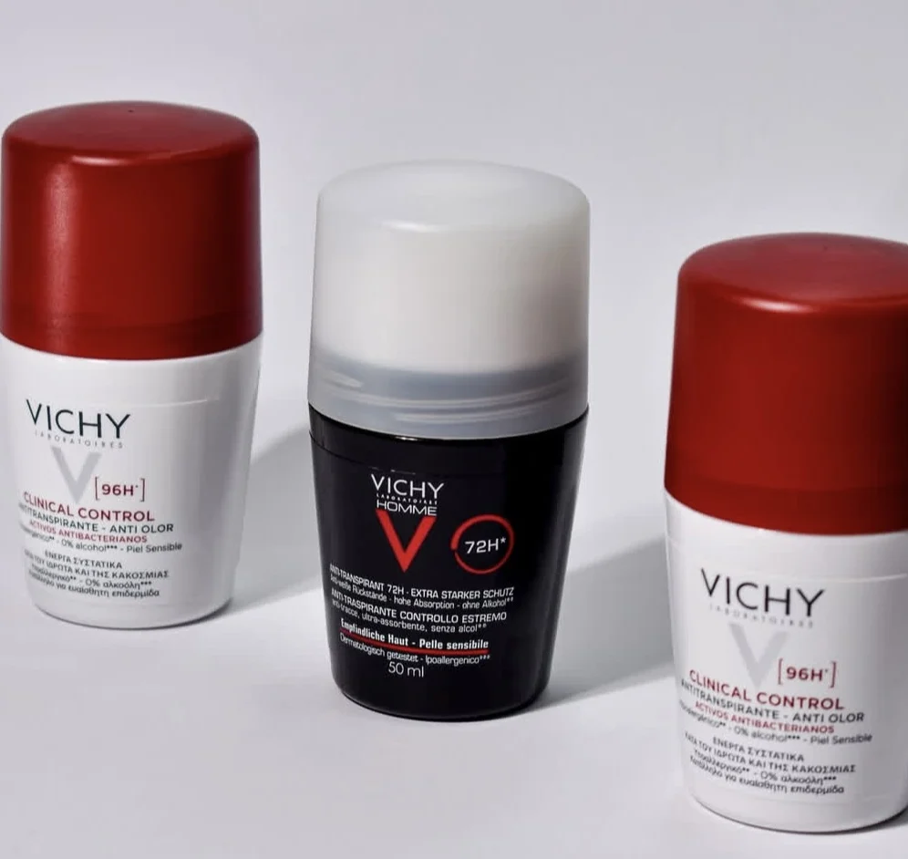 Vichy Homme Antiperspirant Ball Control: Дезодорант-антиперспирант для контроля запаха и избыточного потоотделения, для всех типов кожи, 50 мл, 48 часов защиты, успокаивающий уход за кожей
Vichy Homme Antiperspirant Ball Control: Дезодорант-антиперспирант для контроля запаха и избыточного потоотделения, для всех типов кожи, 50 мл, 48 часов защиты, успокаивающий уход за кожей