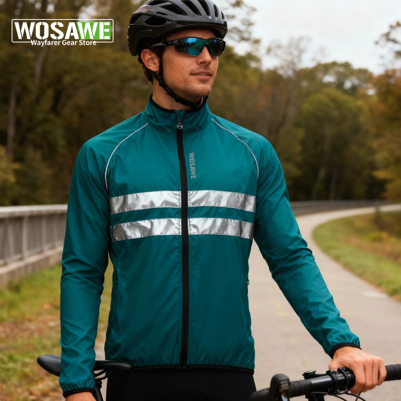WOSAWE Men's Cycling Windbreaker Wind Jacket Windproof Water Repellent Mountain Bike MTB Clothing Reflective Bicycle Wind Coat
WOSAWE Men's Cycling Windbreaker Wind Jacket Windproof Water Repellent Mountain Bike MTB Clothing Reflective Bicycle Wind Coat