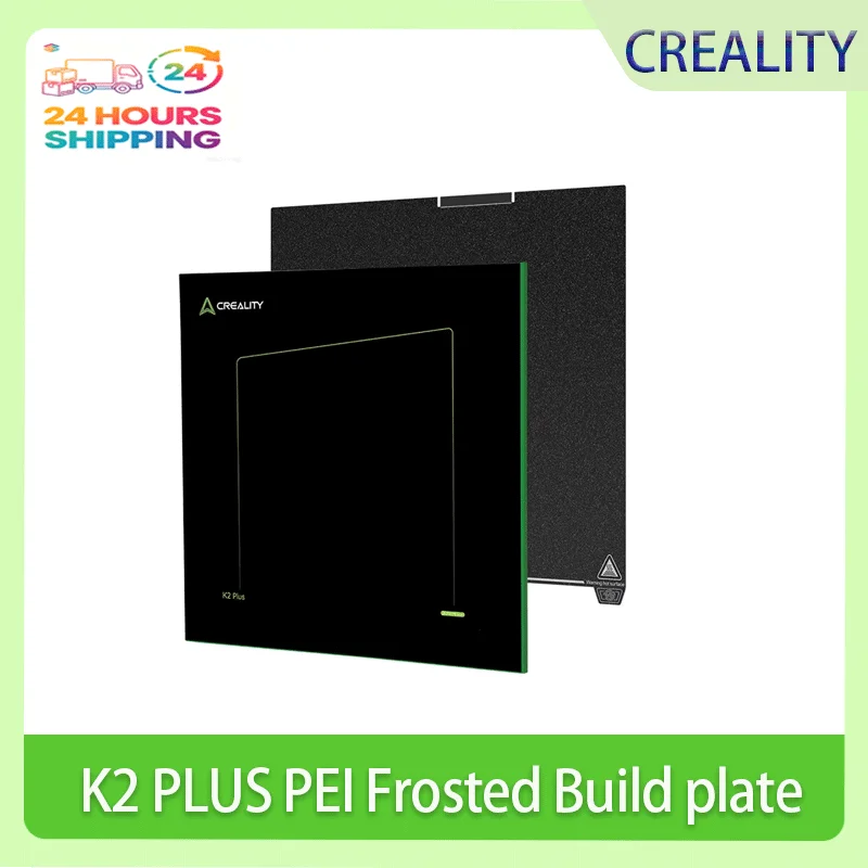 Creality K2 Plus PEI Frosted Build Plate 370x370mm PEI Powder Coating K2 Plus Printing Platform 3D Printer Accessories
Creality K2 Plus PEI Frosted Build Plate 370x370mm PEI Powder Coating K2 Plus Printing Platform 3D Printer Accessories