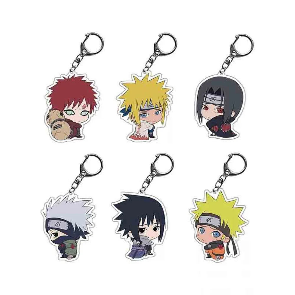 NARUTO Peripherals Naruto Sasuke Kakashi Q-version Character Acrylic Keychain Backpack Pendant Car Keychain Decoration Fan Gifts
NARUTO Peripherals Naruto Sasuke Kakashi Q-version Character Acrylic Keychain Backpack Pendant Car Keychain Decoration Fan Gifts