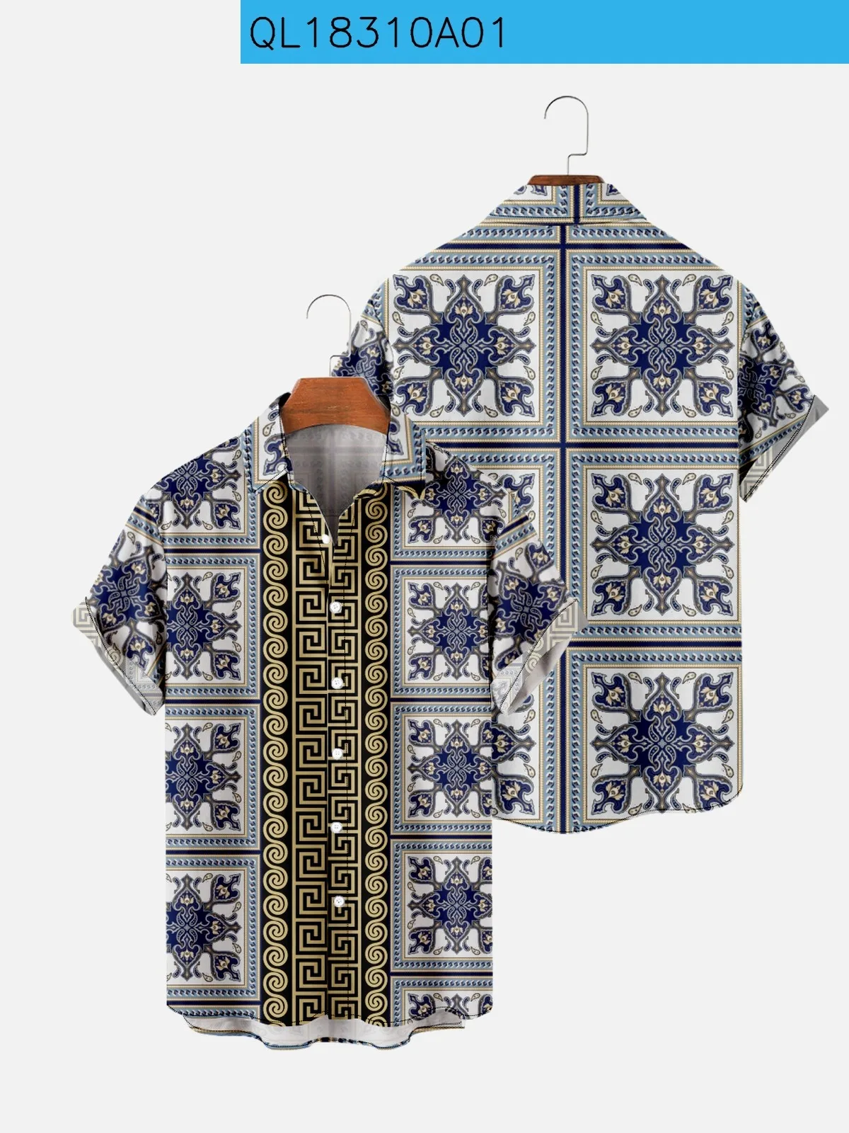 New Hawaii Men's Retro Shirt European style Patterns Tops Vintage y2k Summer Casual for Men And Women Streetwear
New Hawaii Men's Retro Shirt European style Patterns Tops Vintage y2k Summer Casual for Men And Women Streetwear