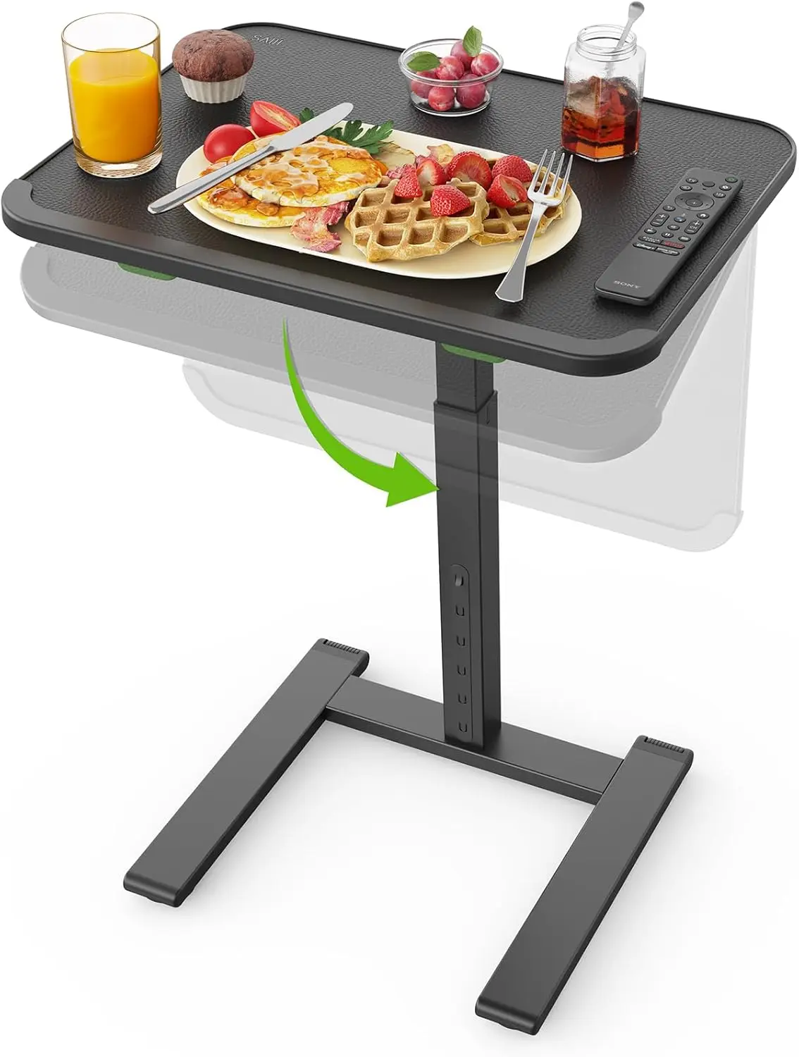 Sturdy TV Tray Table with Wheels, Heavy Duty Metal TV Trays for Eating on Couch, Height & Angle
Sturdy TV Tray Table with Wheels, Heavy Duty Metal TV Trays for Eating on Couch, Height & Angle