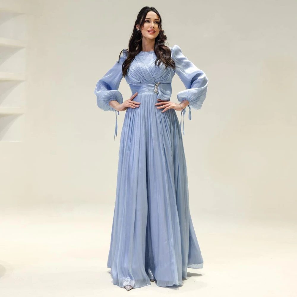 Ciynsia Customized Hijab Evening Dresses Women Elegant Full Sleeves Arabic Muslim Formal Party Gowns 2025 New Vestidos De Fiesta 
Ciynsia Customized Hijab Evening Dresses Women Elegant Full Sleeves Arabic Muslim Formal Party Gowns 2025 New Vestidos De Fiesta