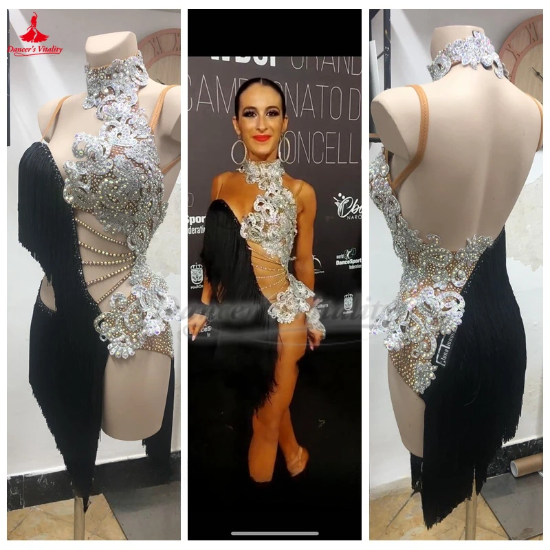 Latin Dance Art Grade Examination Outfit Adult and Child Chacha Samba Rumba Jive Professional Perform Contest Clothes Customize
Latin Dance Art Grade Examination Outfit Adult and Child Chacha Samba Rumba Jive Professional Perform Contest Clothes Customize