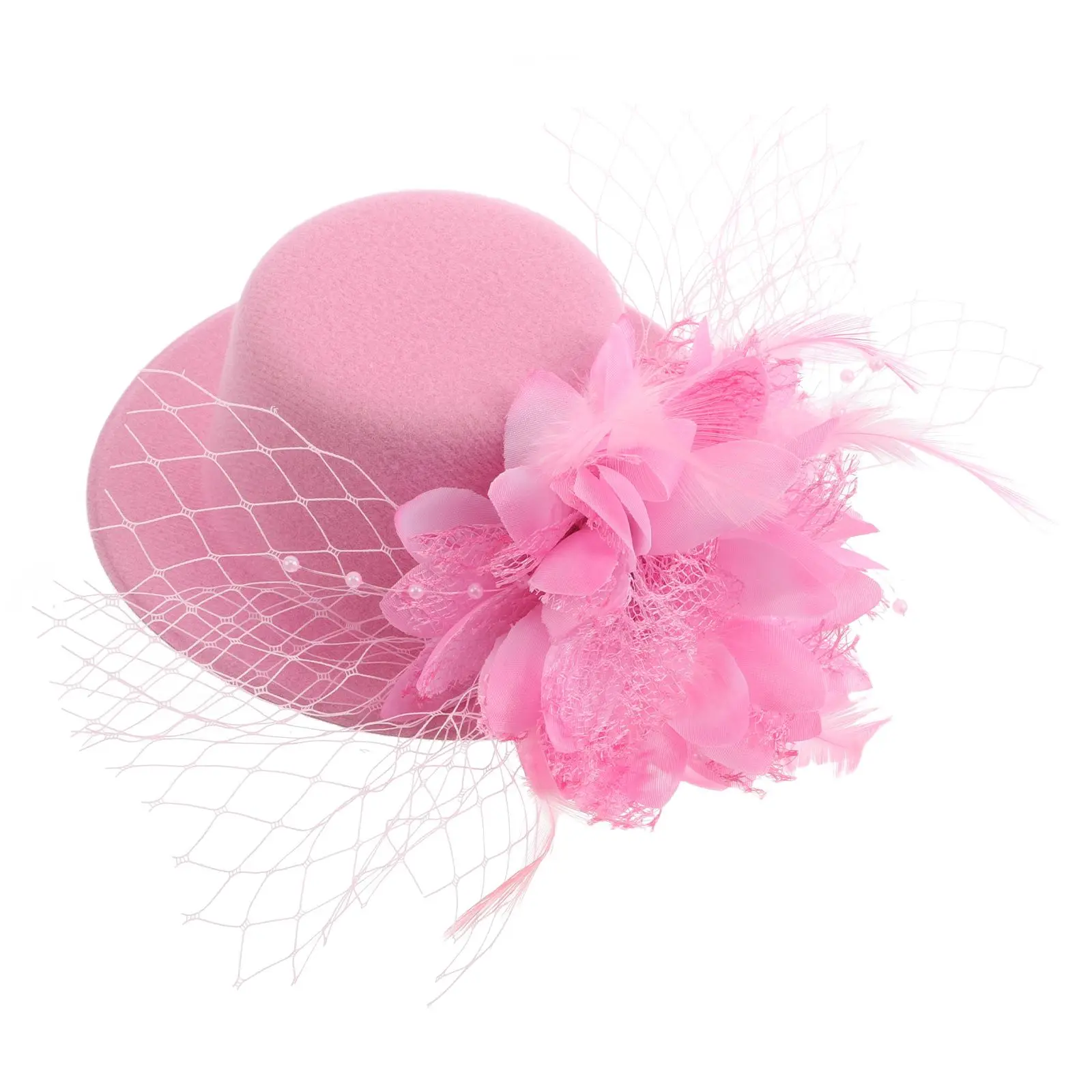 Hat Plumage Barrette for Girls Tea Party Hair Barrettes Headdress Children's Headdresses Fascinator Performance
Hat Plumage Barrette for Girls Tea Party Hair Barrettes Headdress Children's Headdresses Fascinator Performance