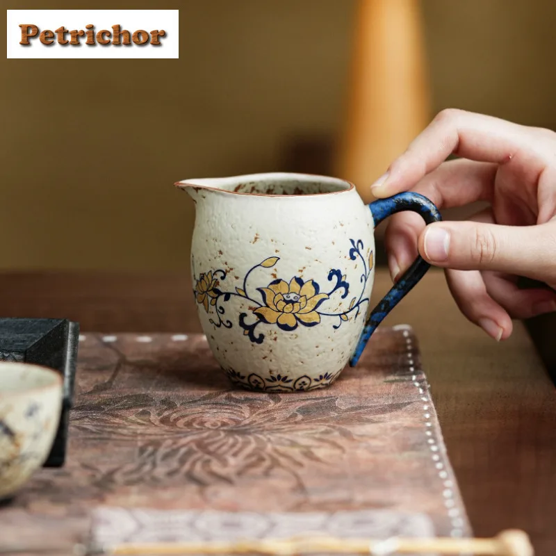 220ml Intertwine Branch Lotus Tea Pitcher Pour Tea Cha Hai Dispenser Justice Cup White Tea Fair Mug Teaset Collection Supplies 
220ml Intertwine Branch Lotus Tea Pitcher Pour Tea Cha Hai Dispenser Justice Cup White Tea Fair Mug Teaset Collection Supplies