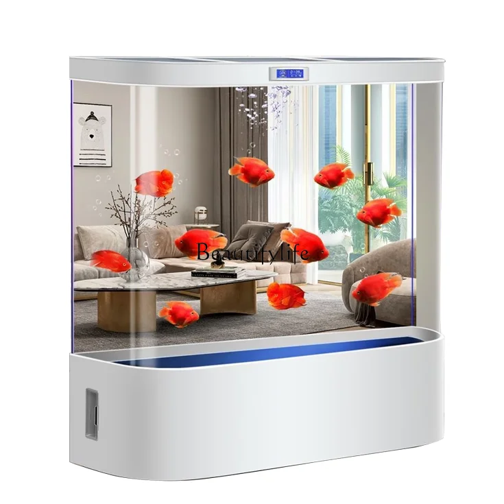 Fish tank living room household small circulation filter automatic all-in-one machine ecological floor fish tank
Fish tank living room household small circulation filter automatic all-in-one machine ecological floor fish tank