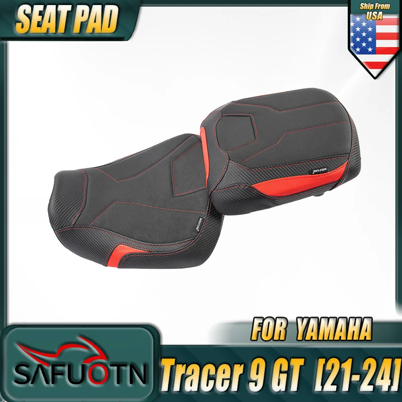 Thicken Leather Motorcycle Seat Cover for Yamaha Tracer 9 GT 2021-2024 Front Solo Rear Passenger Cushion Pad Comfort Upgrade
Thicken Leather Motorcycle Seat Cover for Yamaha Tracer 9 GT 2021-2024 Front Solo Rear Passenger Cushion Pad Comfort Upgrade