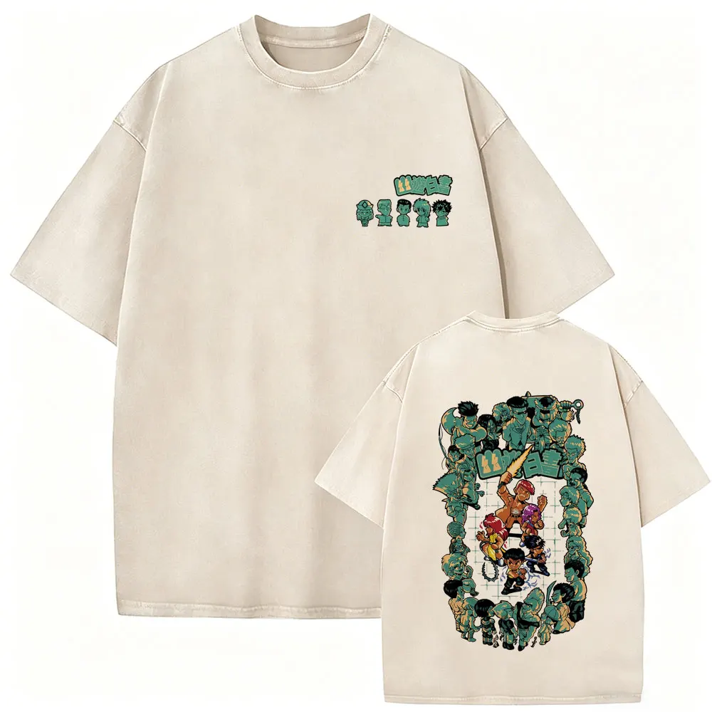 Anime YuYu Hakusho Vintage Washed T Shirt Men's Women Clothing Cartoon Oversized T-shirt Male Hip Hop Retro T-shirts Streetwear
Anime YuYu Hakusho Vintage Washed T Shirt Men's Women Clothing Cartoon Oversized T-shirt Male Hip Hop Retro T-shirts Streetwear
