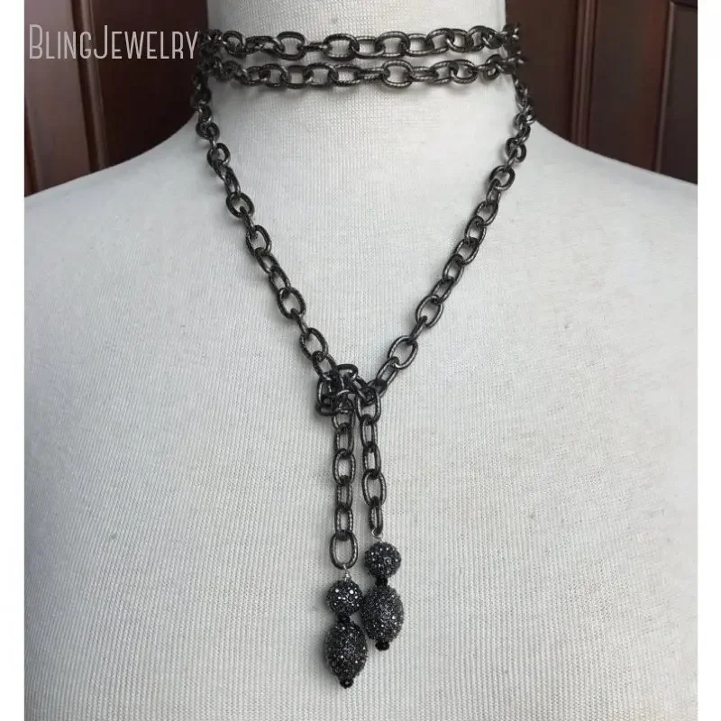 10pcs Lariat Gunmetal Chain Multi Wrap Necklace Pave Oval Crystal Ball Choker Women Collar Y2k Gothic Goth Emo Jewelry Boho
10pcs Lariat Gunmetal Chain Multi Wrap Necklace Pave Oval Crystal Ball Choker Women Collar Y2k Gothic Goth Emo Jewelry Boho